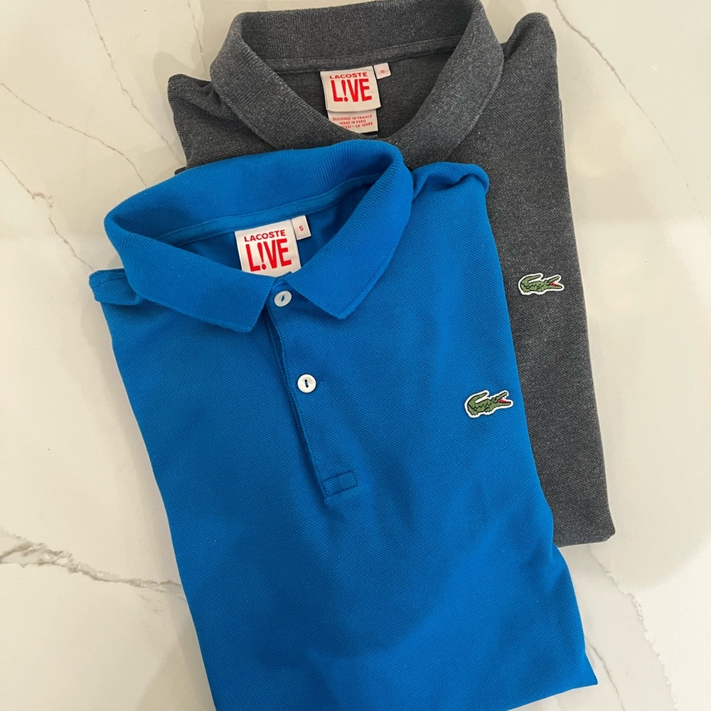 Lacoste Polo 2 Shirt Bundle!!